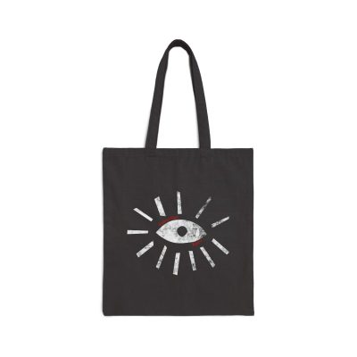 Distressed Eye Record Tote