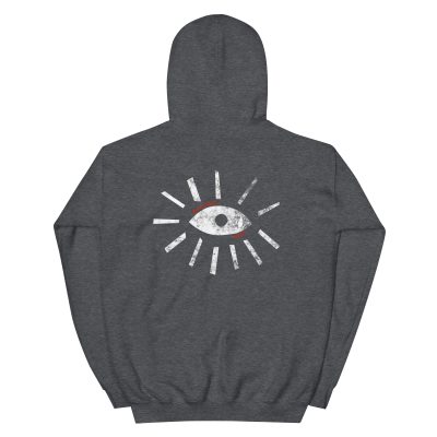 Distressed Eye Pullover Hoodie