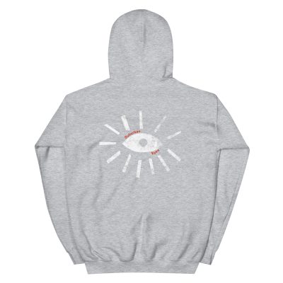 Distressed Eye Pullover Hoodie