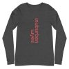 unisex-long-sleeve-tee-dark-grey-heather-front-668d8b9c30cb7.jpg Suburban Eyes Long Sleeve Tee