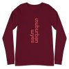 unisex-long-sleeve-tee-maroon-front-668d8b9c29f4d.jpg Suburban Eyes Long Sleeve Tee
