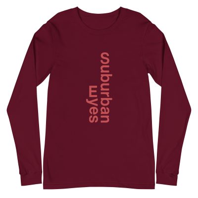 unisex-long-sleeve-tee-maroon-front-668d8b9c29f4d.jpg Suburban Eyes Long Sleeve Tee