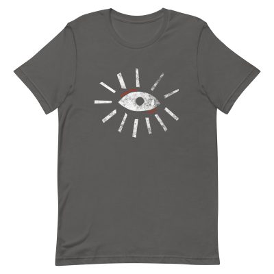 Distressed Eye Tee (white eye)
