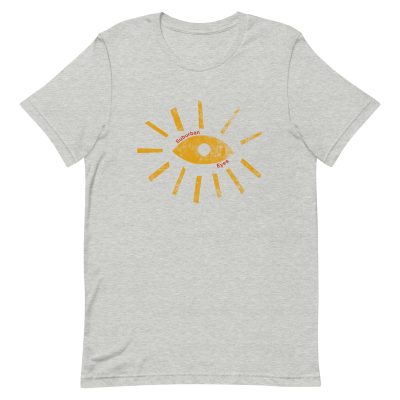 Distressed Eye Tee (yellow eye)