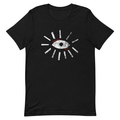 Distressed Eye Tee (white eye)