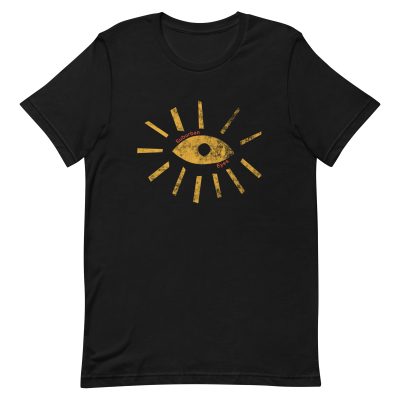 Distressed Eye Tee (yellow eye)