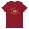 Distressed Eye Tee (yellow eye)