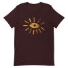 Distressed Eye Tee (yellow eye)