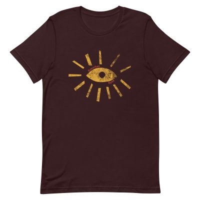 Distressed Eye Tee (yellow eye)