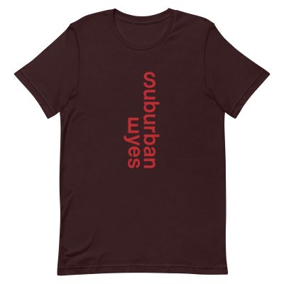 unisex-staple-t-shirt-oxblood-black-front-668d8cae62bd4.jpg Suburban Eyes Tee