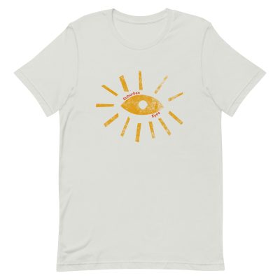 Distressed Eye Tee (yellow eye)