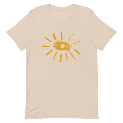 Distressed Eye Tee (yellow eye)