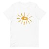 Distressed Eye Tee (yellow eye)