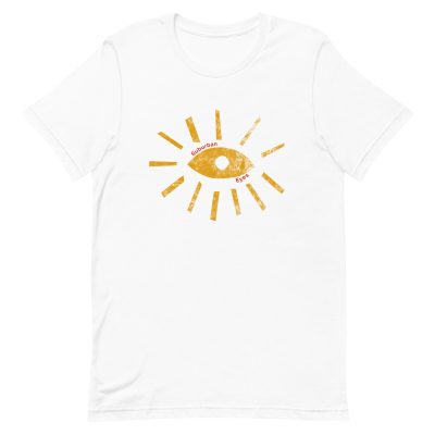 Distressed Eye Tee (yellow eye)