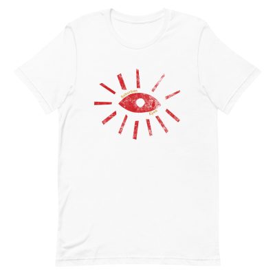 Distressed Eye Tee (red eye)