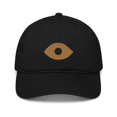 Yellow Eye Embroidered Dad Hat